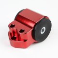 Auto Dynasty Compatible With Honda Civic Acura Integra B D Series Mt 3pcs Billet Aluminum 3-bolt Engine Mount Kit Red