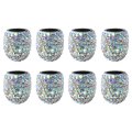 8 Pack Car Wheel Tire Valve Stem Caps Universal Diamond Crystal Cap For Cars Trucks Bikes Motorcycles Bicycles Accessories Ab