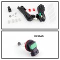 Acanii For 2018-2020 Nissan Kicks Oe Style Bumper Fog Lights Driver Lamps W Switch Kit Bulb Assembly Pair Left Right