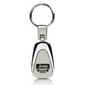 Jeep Grill Logo Tear Drop Key Chain 
