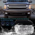 G-plus Fog Lights Compatible With Chevy Silverado 1500 2500 3500 2003-2006 2007 Classic Fit Avalanche 2002-2006 Without Body