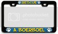 Rescue A Boerboel Dogs Pets Bl 3d Metal License Plate Frame Auto Suv Truck Tag Holder M3 