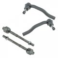 Inner Outer Tie Rod End Lh Driver Rh Passenger Set Of 4 For Mazda Cx-9 