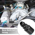 6an Male Car Fuel Hose Fitting Adapter An6 To 3 8 Quick Disconnect Female Push On Efi With Wrench Aluminum Black