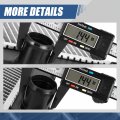 Dpi 13666 Factory Style 1-row Cooling Radiator Compatible With Toyota C-hr 2 0l Corolla 1 8l Non Hybrid 2018-2021 Aluminum Core