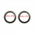 X Autohaux 10pcs Engine Oil Crush Washers Drain Plug Gaskets 14mm Id 20mm Od For Car
