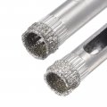 Uxcell 7mm 8mm Diamond Coated Hole Saw Drill Bits For Glass Ceramic Tile Marble Rock Porcelain 20pcs