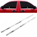 304 Steel Window Sill Molding Overlay For 2002 2008 Ram Regular Cab 2dr Silver Trim Accessories 