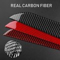 Airspeed 2pcs Car Center Console Sticker Dashboard Strip Cover Carbon Fiber Interior Panel Trim For Subaru Impreza 2017-2019