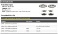 Front Ceramic Disc Brake Pad And Rotor Kit Compatible With 2005-2011 Mercury Mariner