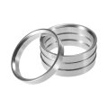 4pcs Od 63 1mm To Id 56 Aluminum Alloy Car Hub Centric Rings Wheel Bore Center Spacer 