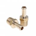 Fuel Hose Fitting Adapter 65380 In Npt To 3 8 Barb For Holley 12-289-11 And 12-803 Bypass Pressure Regulator Ford Mustang 289 