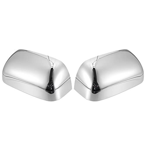 Pair Car Exterior Chrome Plated Power Mirror Cover Caps For Dodge Ram 3500 1500 2500 2002-2008