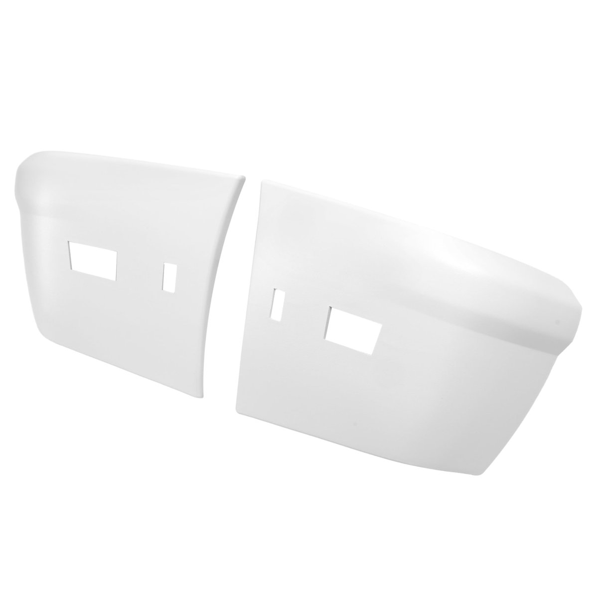 Rear Bumper End Cap For 2010 2013 Ford Transit Connect White Painted Pp Plastic Corner Fits Xl Xlt Replaces Fo1104135 Fo1105135