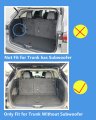 Cartist Cargo Liner Compatible With Toyota Highlander 7 Seats 2020 2021 2022 2023 2024 Not Fit Hybrid Accessories All Weather