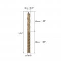 5 16-18x3-3 4 Hanger Bolts 12pcs Double Ended Screws Wood Dowel For Furniture