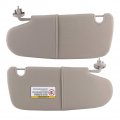 Sun Visor Duokon Front Left Replacement Hand Drive 1ct11bd1aa Fit For Ram 1500 2500 3500 W O Overhead Console Gray
