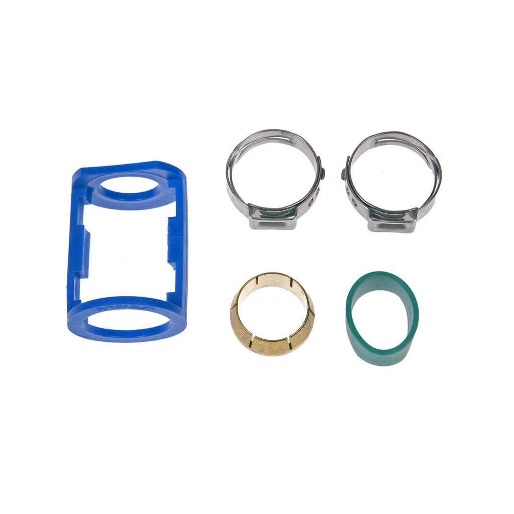 Aluminum Line Splice Straight Angle A C Connector Hose Barb And Compression Ends 0 625 In Fitting Size