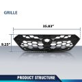 Front Bumper Grille Grill For Subaru Wrx 2022-2023 91121vc200 Su1200198 Glossy Black Abs Plastic