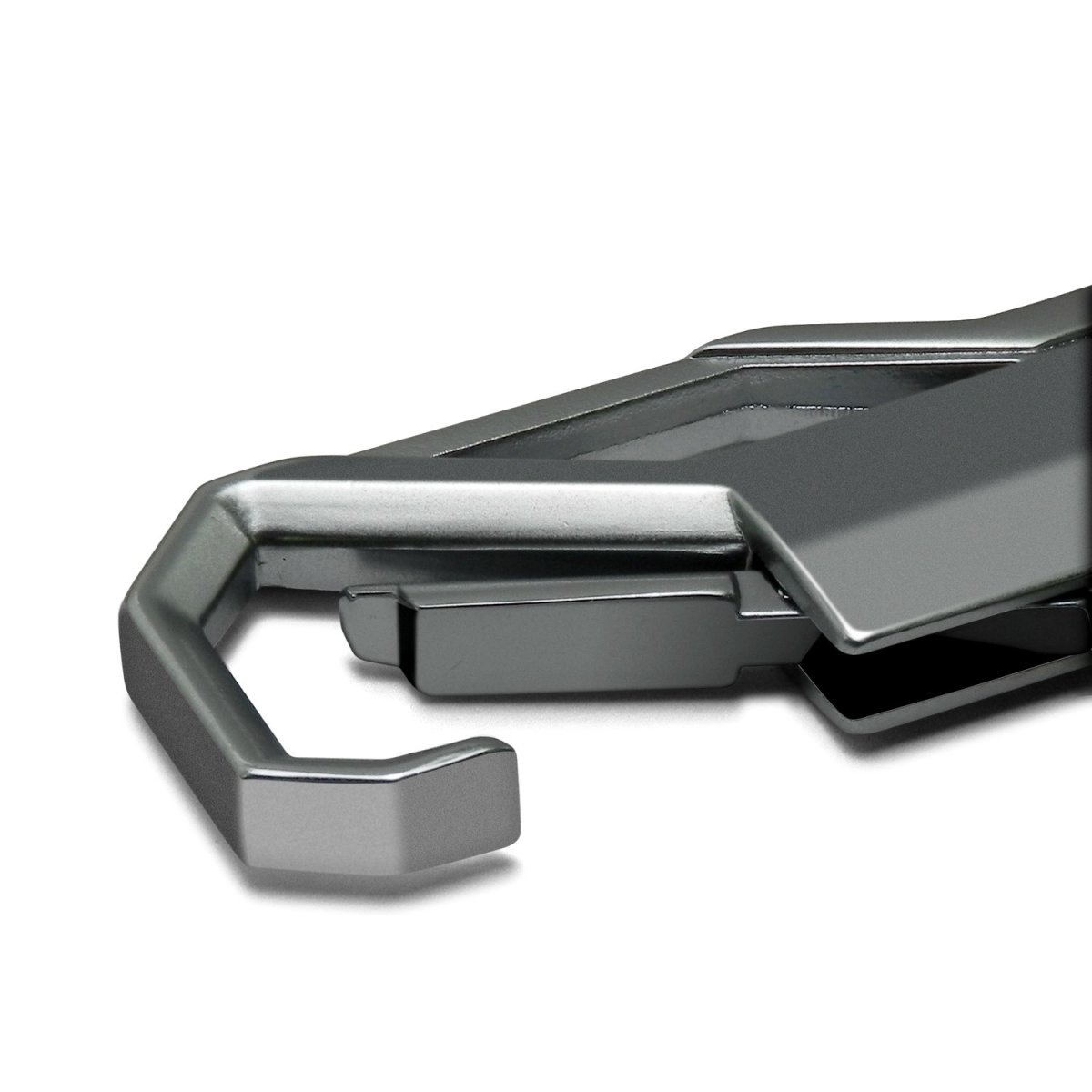 Ford Explorer Gunmetal Black Carabiner-style Snap Hook Metal Key Chain Official Licensed