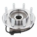 Heavy Duty Suspenion Factory Style Front Wheel Bearing Hub Assembly With Abs Sensor Cable And Plug Compatible Silverado Sierra