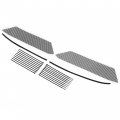 Hecasa Grille Mesh Set Compatible With 2020-2023 Chevy Chevrolet Corvette C8 Front Honeycomb Grill Guard Inner Radiator Vent