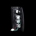 Black Euro Tail Lights Assembly Set For Mazda B2000 B2200 B2600 Pickup Truck Driver And Passenger Side Pair Replacement 