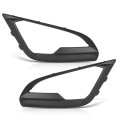 Fog Light Cover Lamp Bezel Left And Right Side Front Bumper For Ford Ecosport 2018-2021 Fo1038179 Fo1039179 Black 