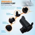 Windshield Washer Pump W Grommet Replace Wg-318 8c3z17664a For 2008-2009 Ford Mustang