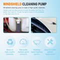 Windshield Washer Pump W Grommet Replace Wg-318 8c3z17664a For 2008-2009 Ford Mustang