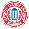 Graphics More Rider University Secondary Logo Keychain Chrome Metal Spinning Oval Bottle Opener