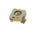 Uxcell 20pcs M5 Carbon Steel Captive Cage Nut Brass Tone For Server Shelf Cabinet