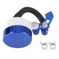 Brake Reservoir Universal Cnc Motorcycle Oil Cup Cylinders Front Clutch Fluid Bottle Blue