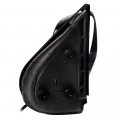Black Right Side Mirror Fit For 2007-2013 Chevy Silverado 1500 Smooth Glass Manual Folding Heating
