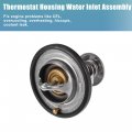 Uxcell No 21210-aa181 Car Engine Coolant Thermostat Housing Assembly For Subaru Crosstrek 2016-2022