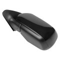 Black Left Side Mirror Fit For 2006-2014 Suzuki Grand Vitara Smooth Glass Manual Folding