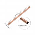 Uxcell Copper Round Tube 11mm Od 0 5mm Wall Thickness 200mm Length Straight Pipe Tubing 2 Pcs