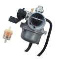 Carburetor Carb Replacement For Honda Crf 70 F 2004 2005 And Xr R 1997 2003 Part Number 16100 Gcf 672 Silver 