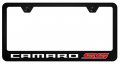 Au-tomotive Gold Inc Officially Licensed Uv Print Logo On Black Polycarbonate License Plate Frame For Camaro Ss