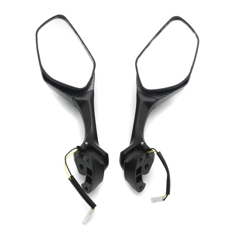 Motorcycle Carbon Led Rear View Mirrors With Turn Signal For Kawasak Ninja Zx10r Zx-10r 2016-2020 Sportbike P N Mt252-035-cn