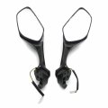Motorcycle Carbon Led Rear View Mirrors With Turn Signal For Kawasak Ninja Zx10r Zx-10r 2016-2020 Sportbike P N Mt252-035-cn