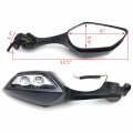 Motorcycle Carbon Led Rear View Mirrors With Turn Signal For Kawasak Ninja Zx10r Zx-10r 2016-2020 Sportbike P N Mt252-035-cn