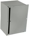 Bud Industries Cu-1099 Steel Utility Cabinet 6 Width X 9 Height 5 Depth Natural Finish 