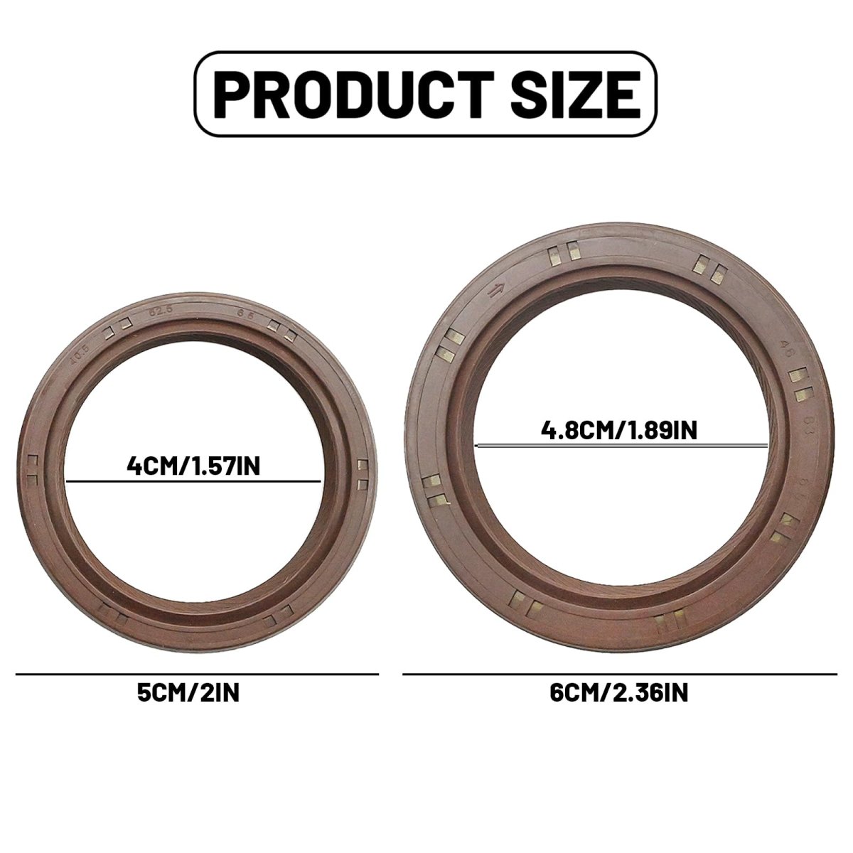 Front Crankshaft Oil Cam Seal Kit For Lexus Is300 2001 2005 Sc300 1996 2000 Gs300 Toyota Supra 1993 1998 Replaces 90311-40020