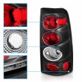 Amerilite Black Replacement Brake Tail Lights For Chevy Silverado Gmc Sierra Passenger And Driver Side