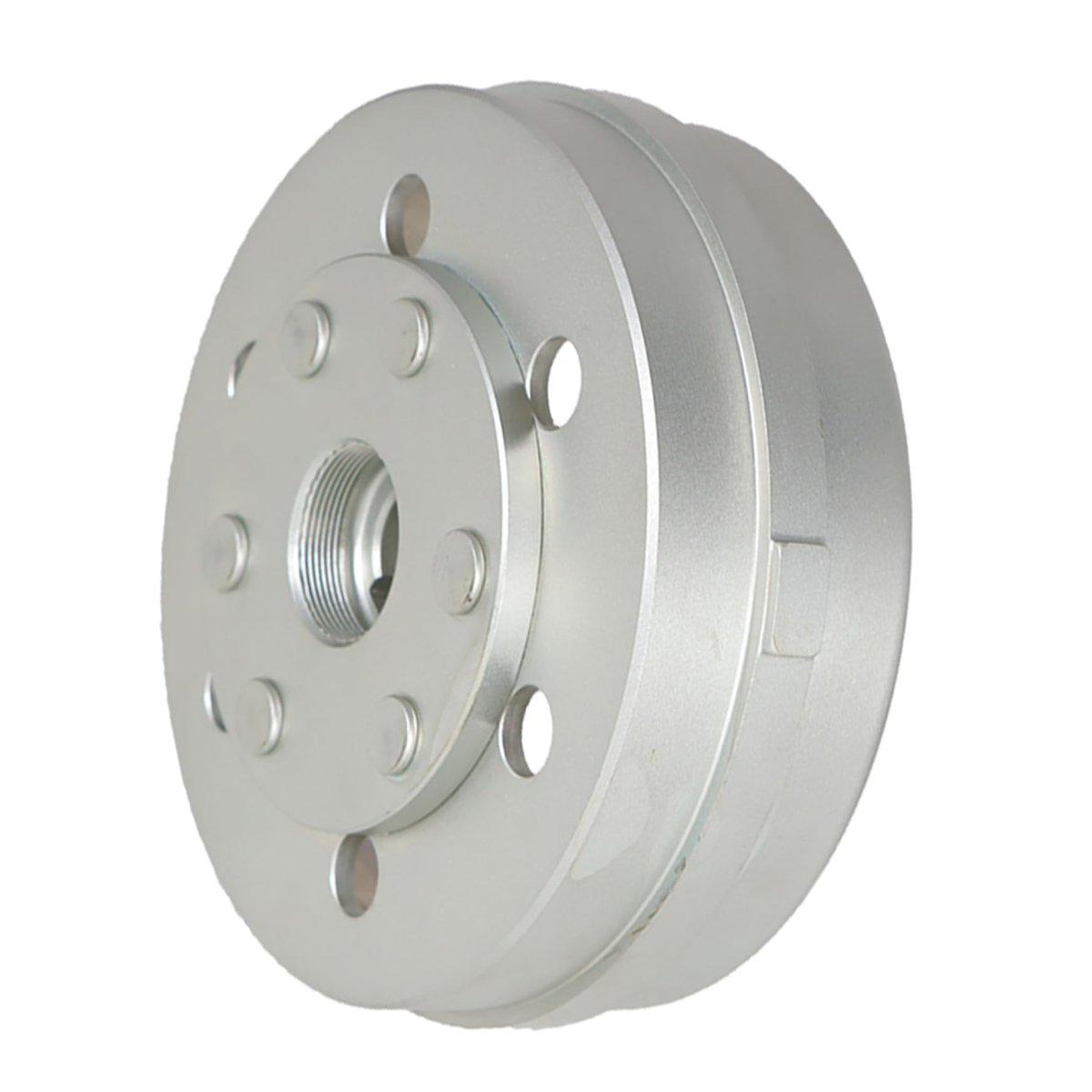 Lightened Balanced Flywheel Nut Replacement For Yamaha 350 1986 To 2006 Silver Rotor