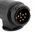 Fydun Trailer Connector Plastic Round European 13-pin To American 4-pin Taillight Circuit Wiring Adapter Plug And Play