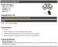 Front Ceramic Brake Pad And Rotor Kit Compatible With 2016-2019 Chevy Malibu