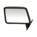 Door Mirror Ford Bronco Ii 1990 Black Plastic Housing Manual Adjustment Non Powered 2 Mounting Holes Replacement For 