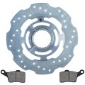 Niche Rear Brake Pad Rotor For Ski-doo Gsx 600 900 800r Mxz 500ss 850 Skandic 600r 507032487 507032473 Semi Metallic 